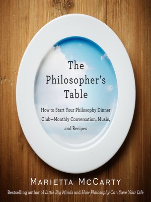 cover image of The Philosopher's Table